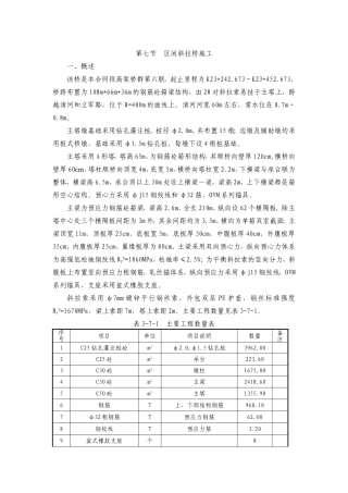 斜拉桥施工-主塔爬模