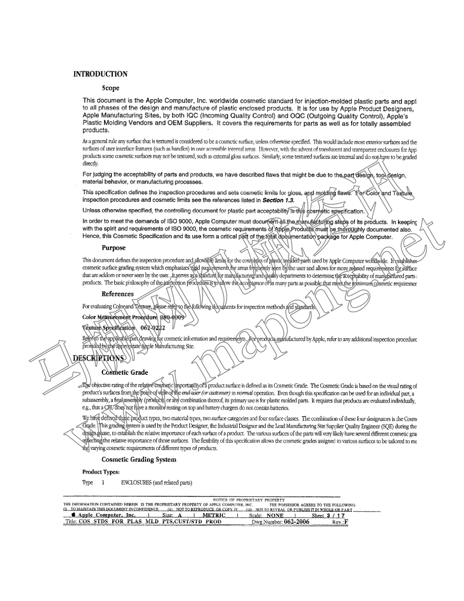 Cosmetic Standard (use for cables)_062-2006-f苹果电脑外观检验标准(英文版)_第3页