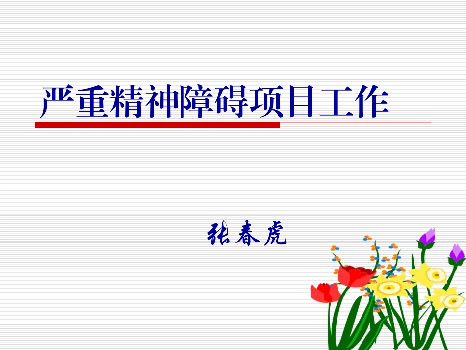 严重精神障碍_第1页