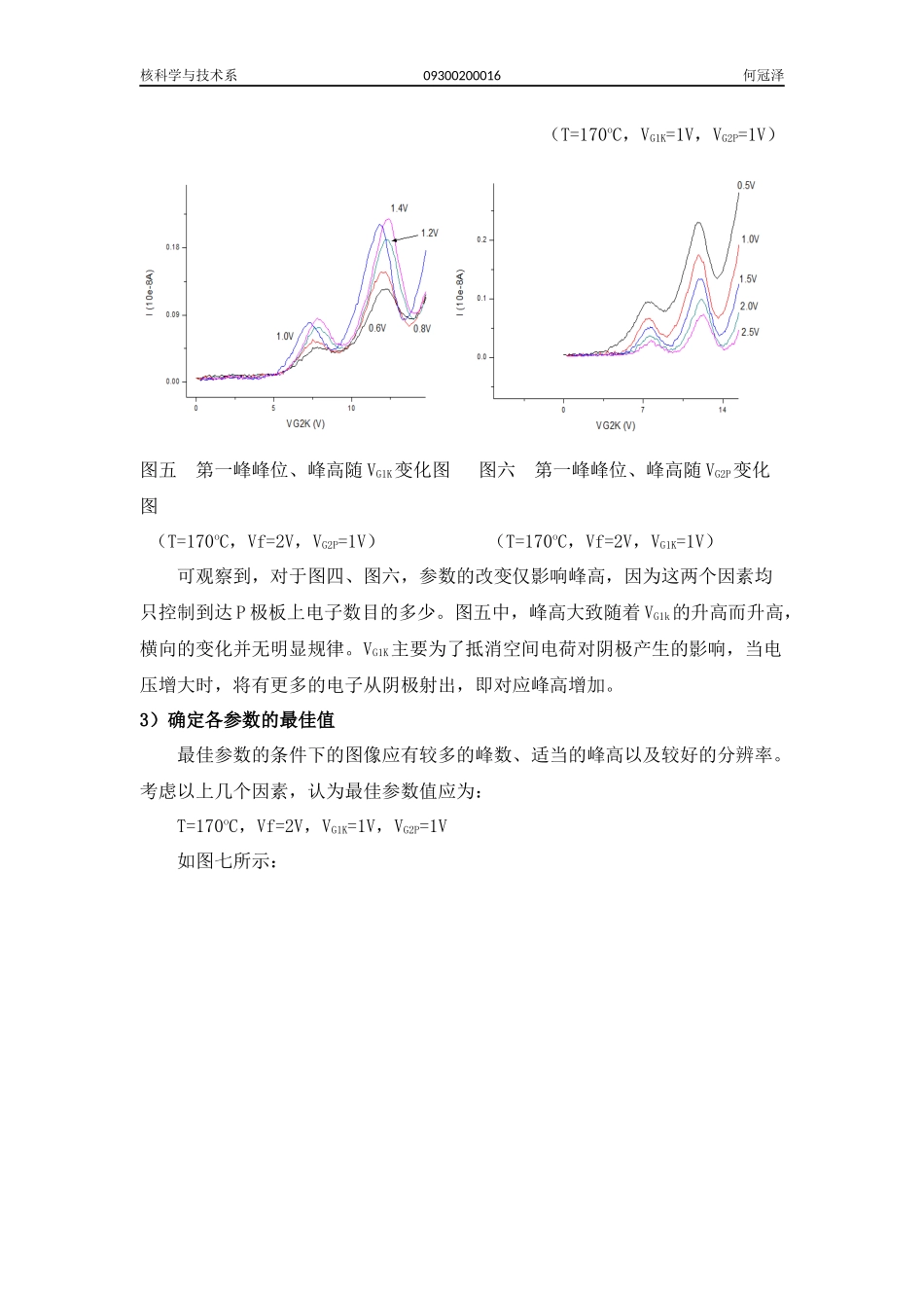 弗兰克赫兹实验Hg的第一激发能级的测量与讨论_第3页