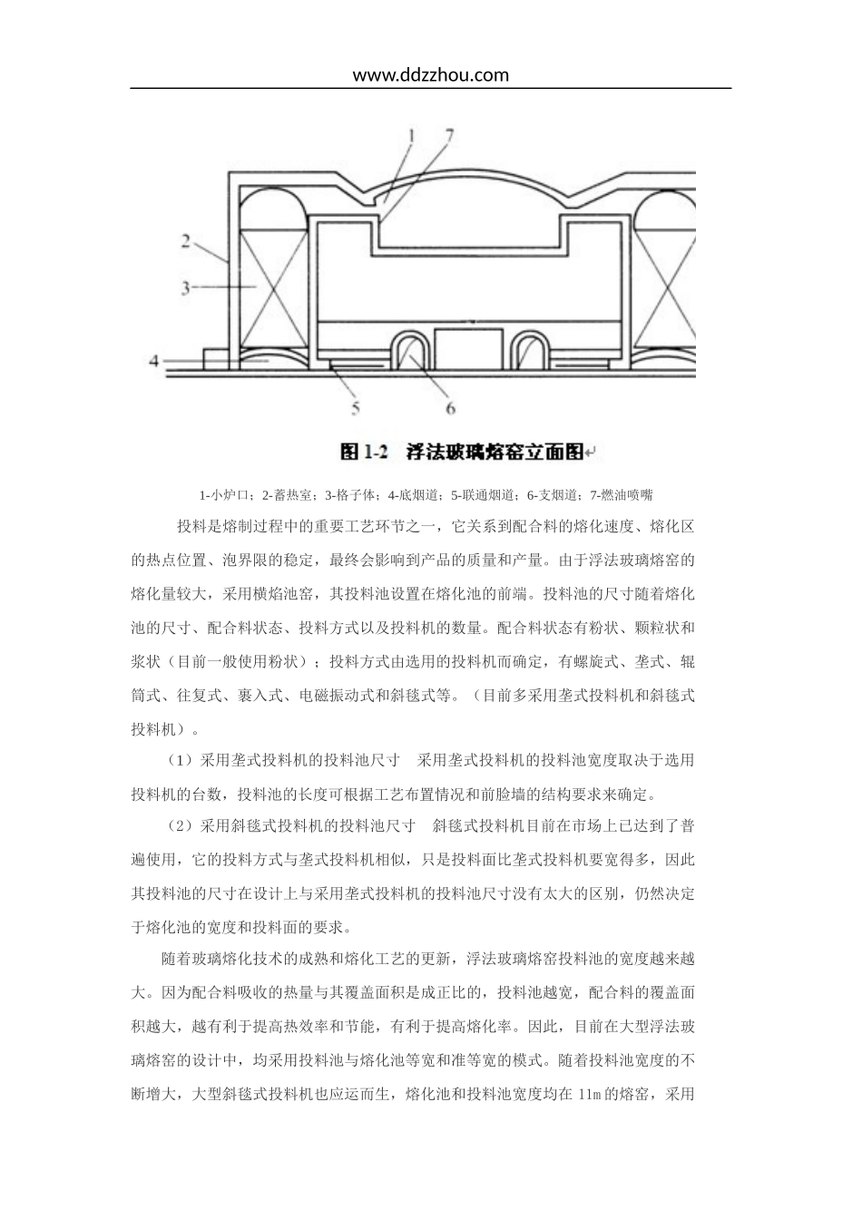 浮法玻璃熔窑的结构_第2页
