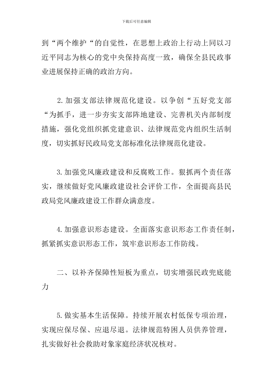 X县民政局工作要点_第2页