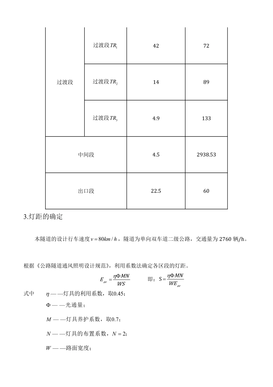 公路隧道照明计算算例-叶飞_第3页