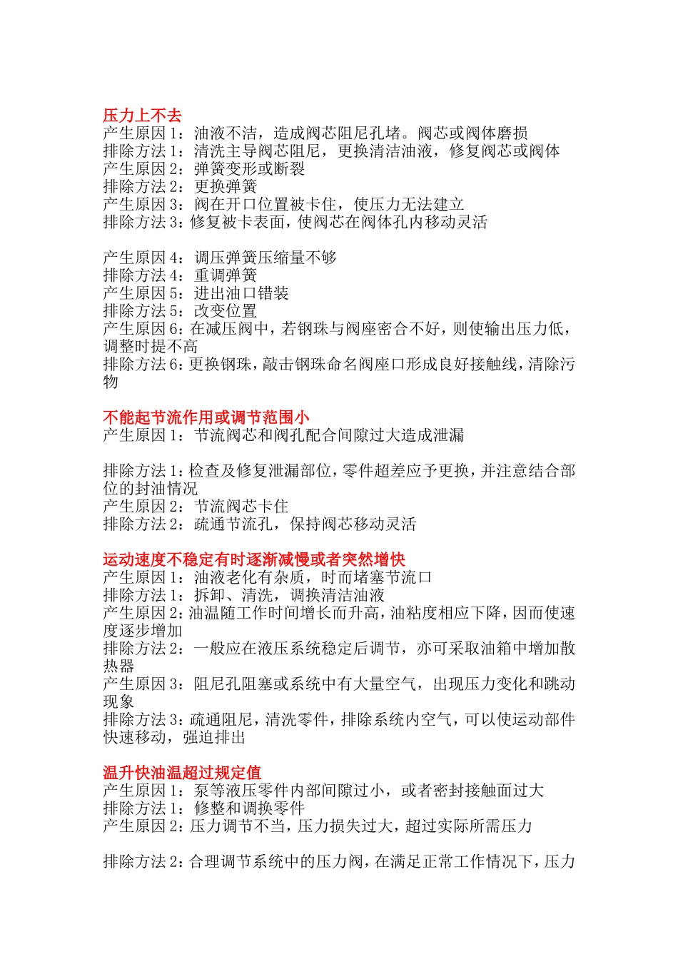 上海机床厂磨床液压系统常见故障及处理_第2页
