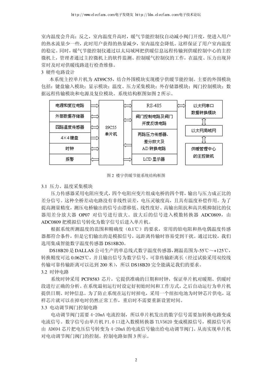 基于单片机的楼宇供暖节能系统的设计_第2页