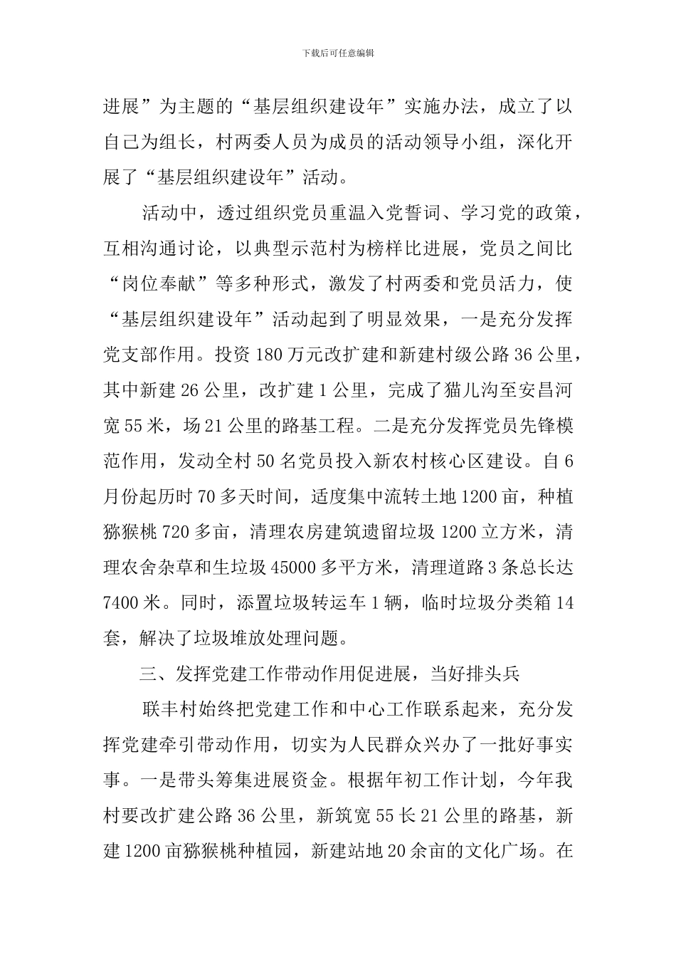 项目书记述职报告4篇_第3页