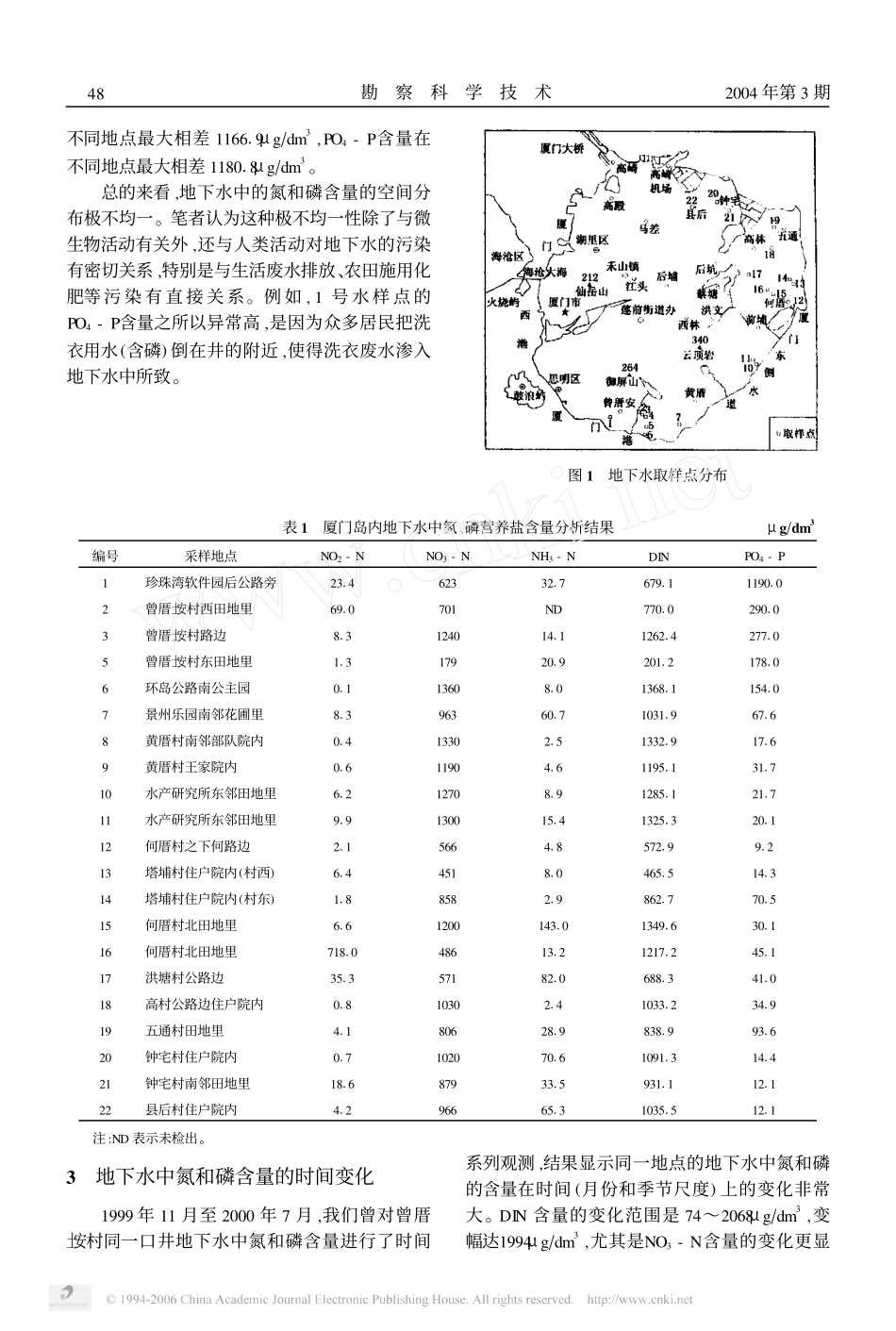 厦门岛地下水氯离子含量_第2页