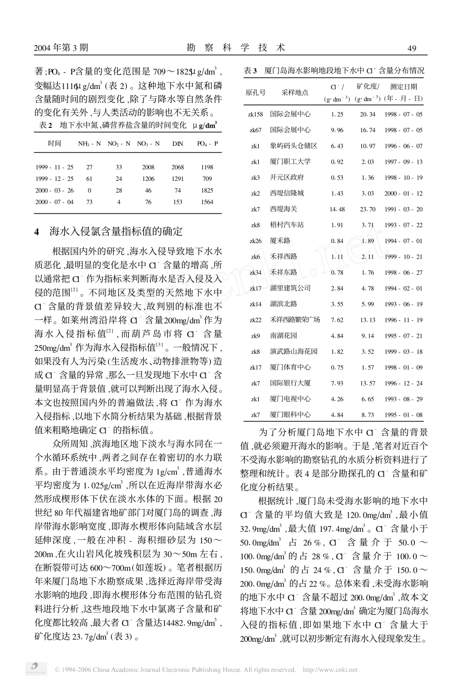 厦门岛地下水氯离子含量_第3页