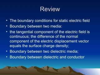 电磁场理论第四周课件