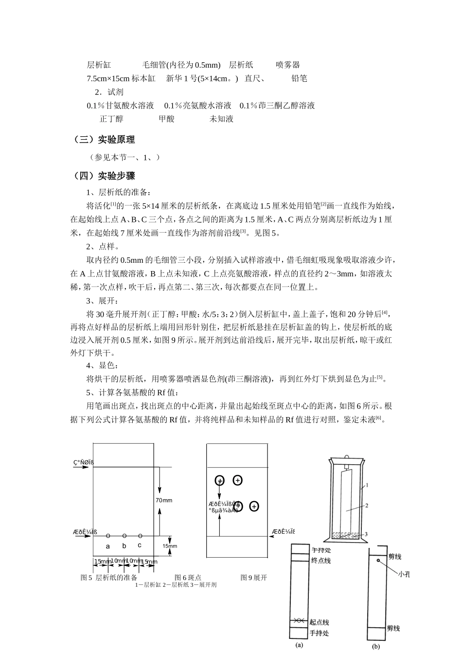 实验三__纸色谱_第3页