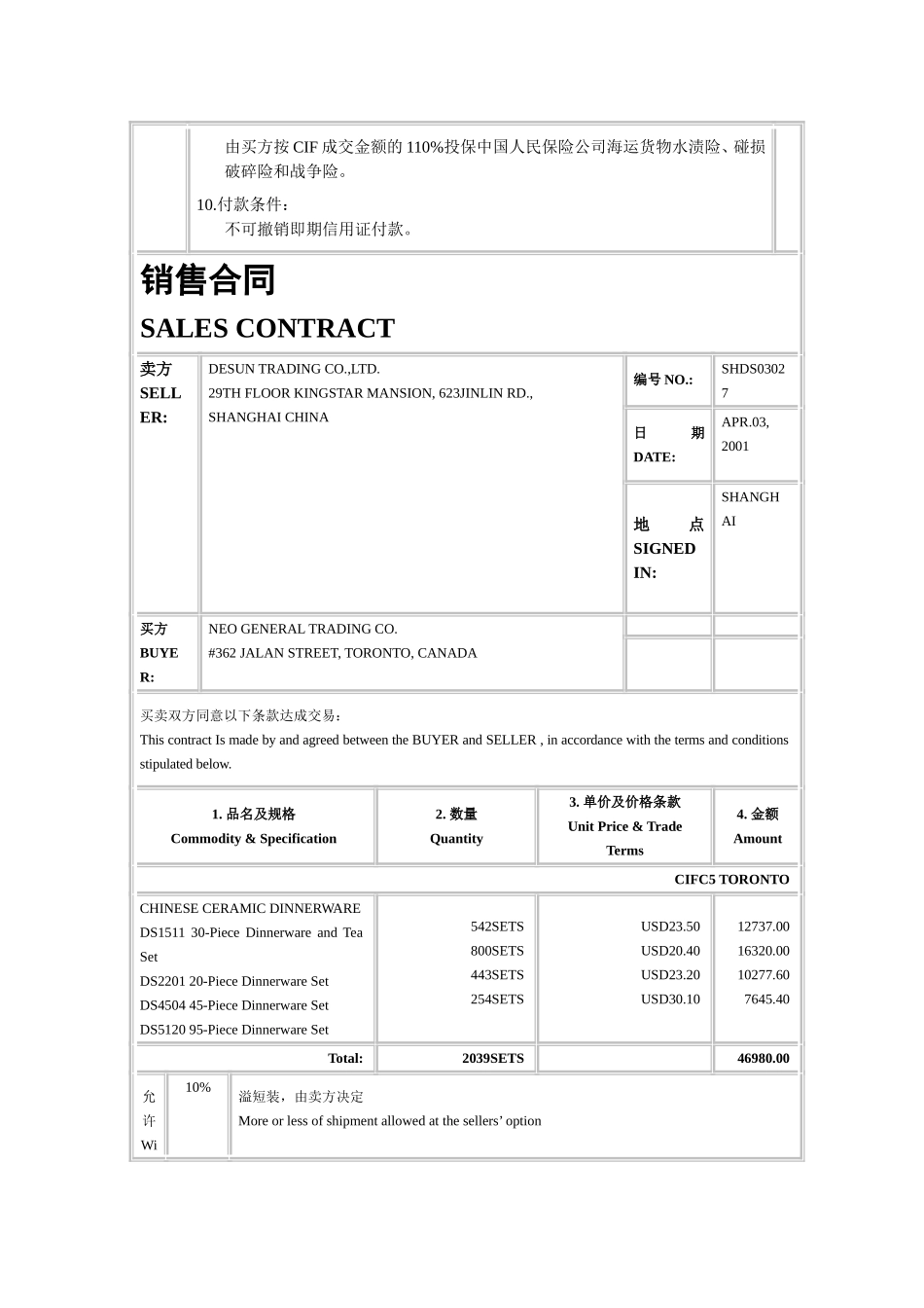 国际贸易实务单证等例题_第2页