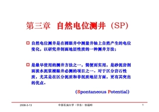 自然电位SP