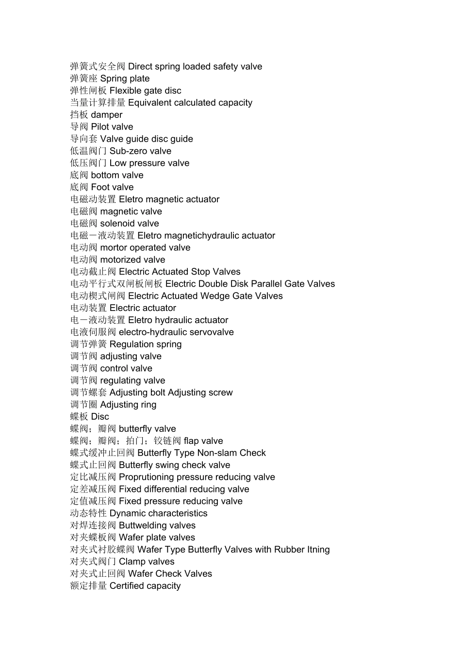 各种阀门英文翻译_第2页