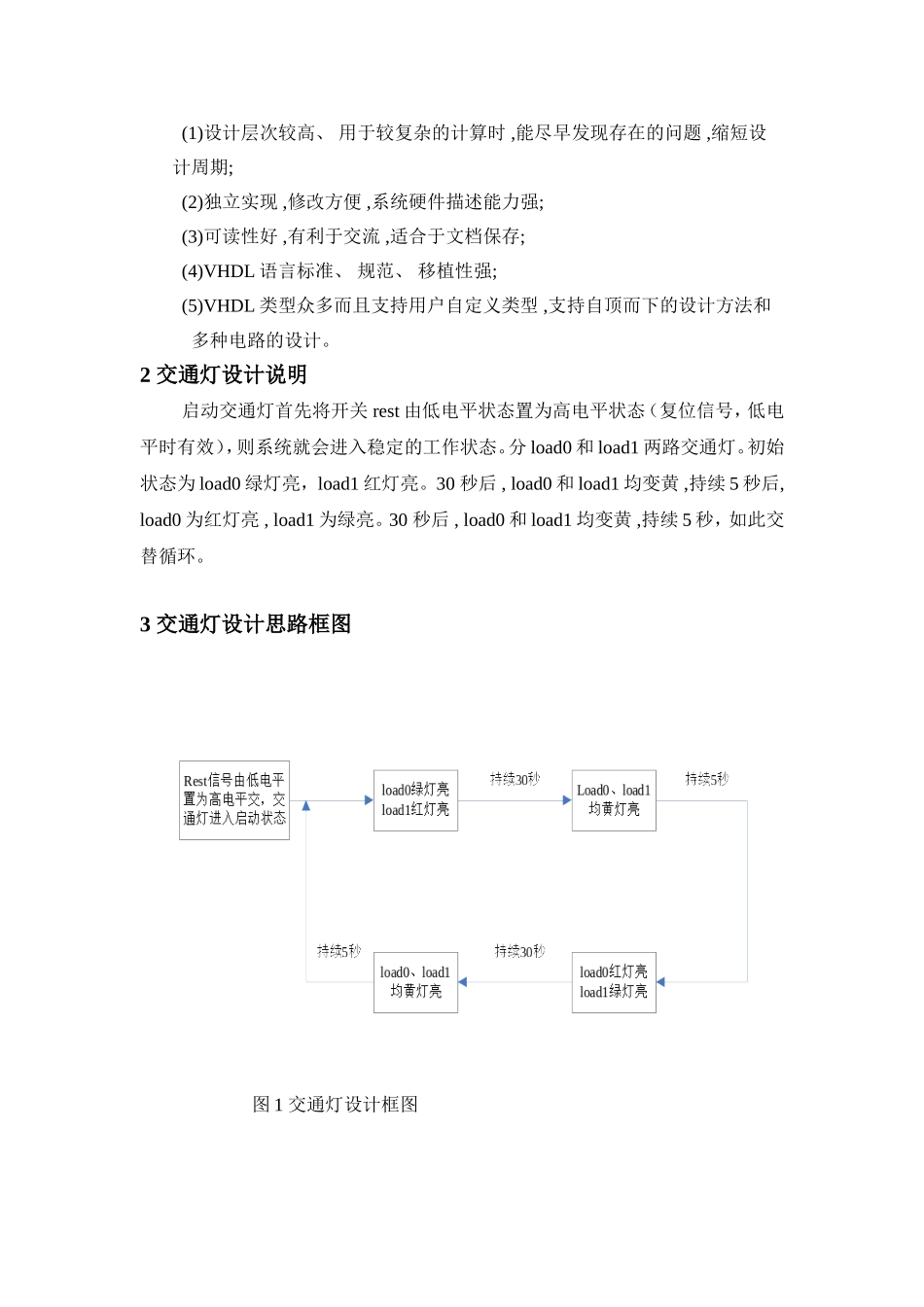 基于VHDL交通信号灯控制器_第3页
