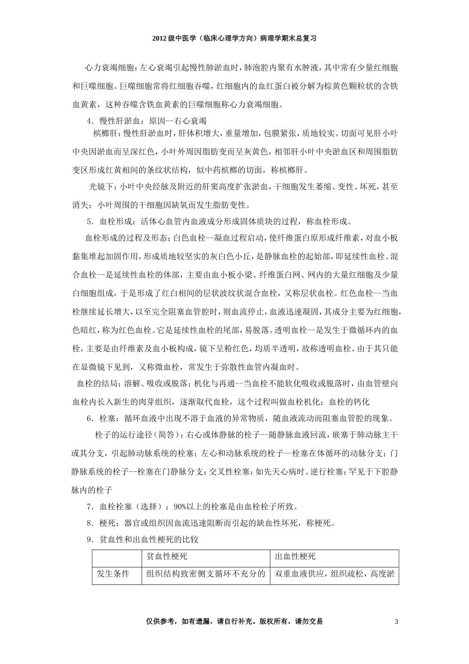 病理期末总复习_第3页