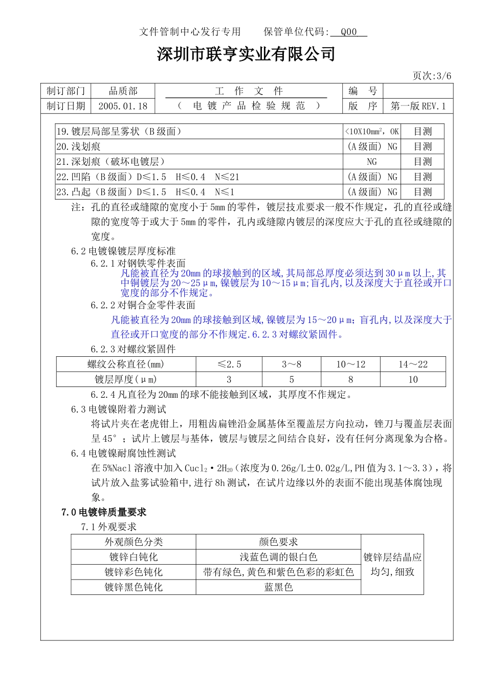 电镀产品检验规范_第3页
