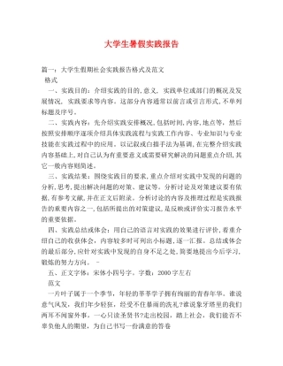 大学生暑假实践报告 (000001)