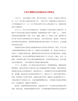 大学生暑期社会实践活动心得体会 (000001)