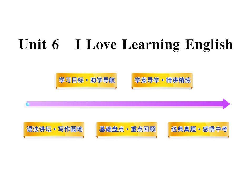 课件Unit6（冀教版八年级上）_第1页