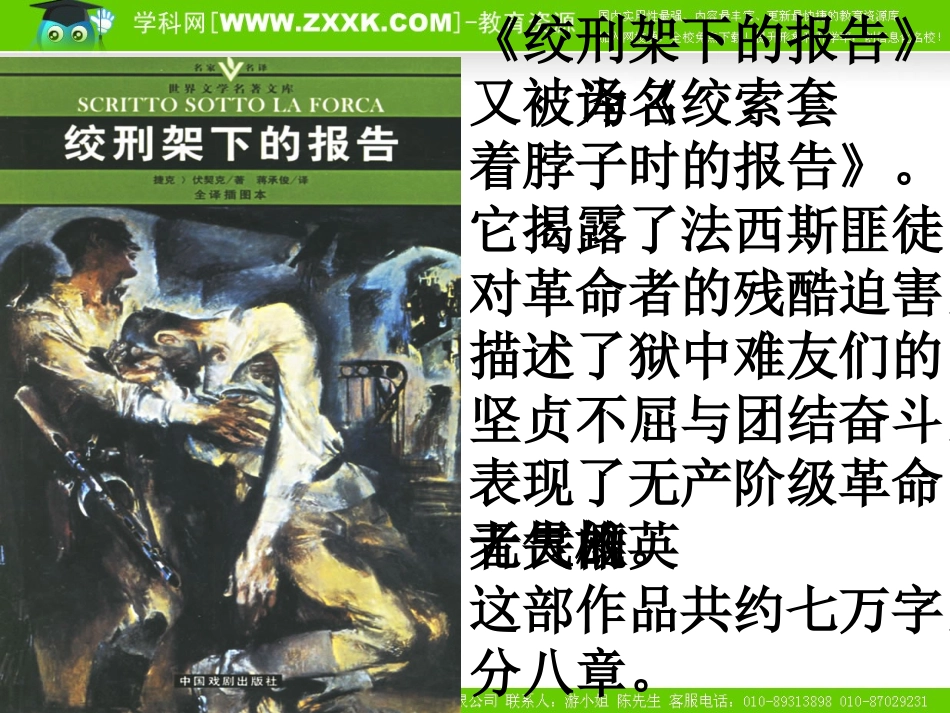 北师大版八年级下册《绞刑架下的报告》课件_第2页