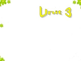 人教新目标八年级下unit3SectionA1