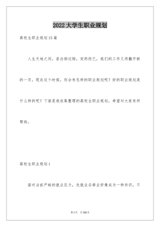 2024大学生职业规划_382