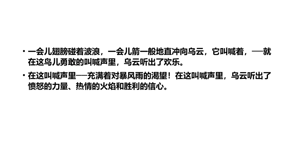 《海燕》课件 刘行新华实验学校 李玉婷_第3页