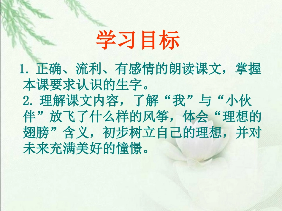 理想的翅膀课件2_第2页