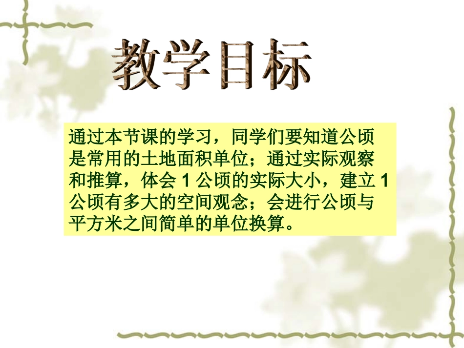 《公顷的认识》_第2页