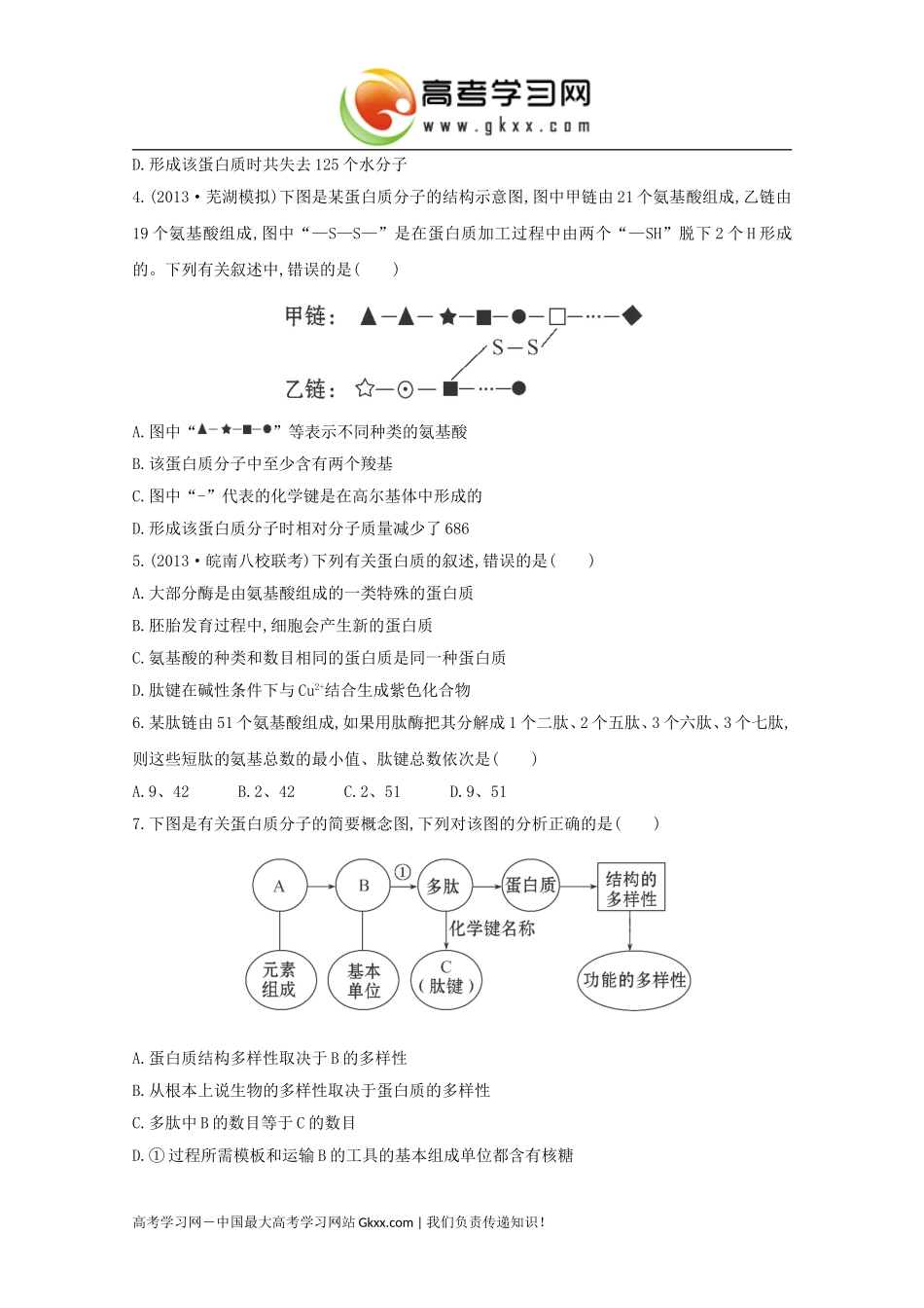 生命活动的主要承担者蛋白质_第2页