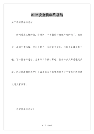 2024安全员年终总结_10