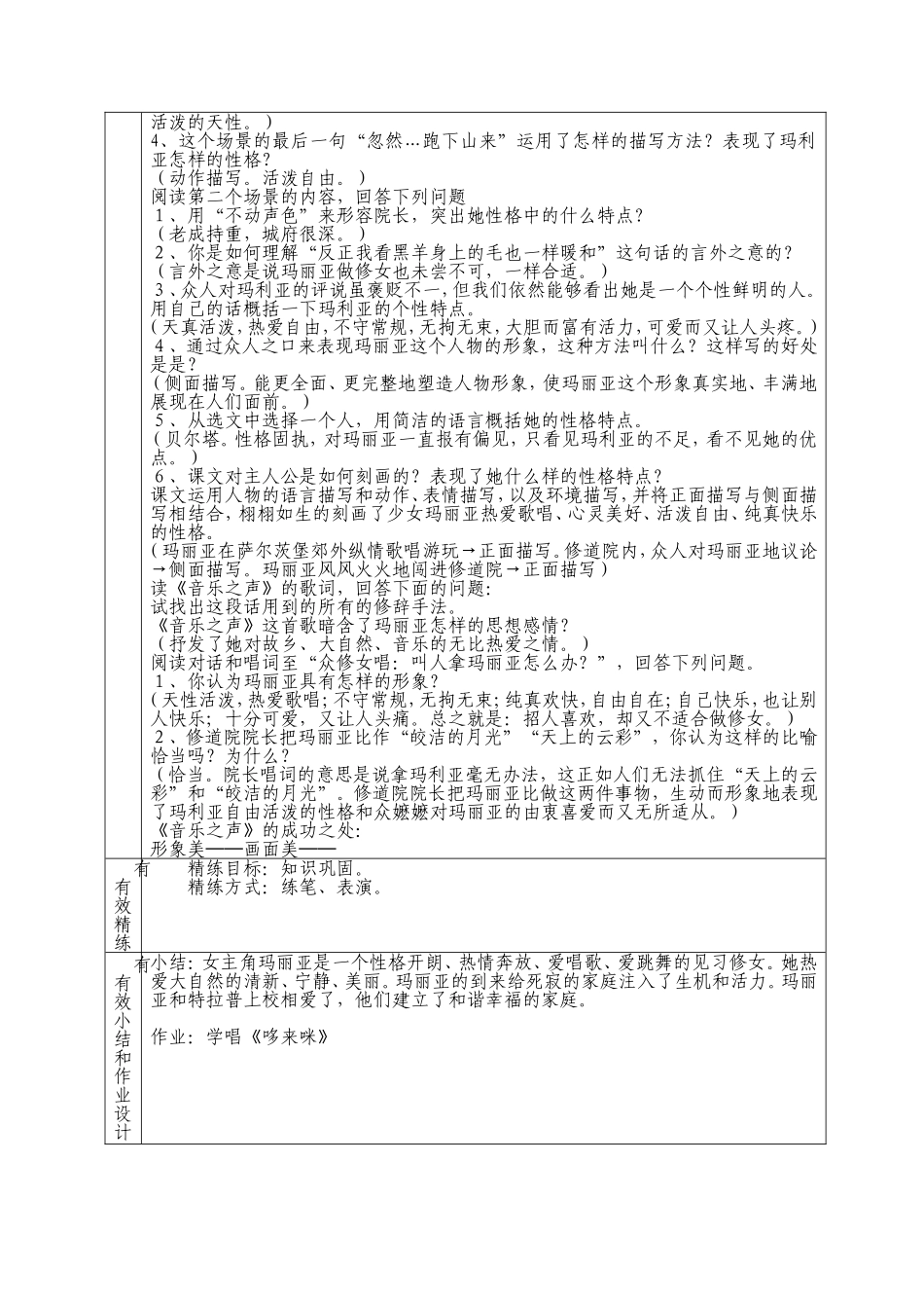 凤台四中专业性有效教学设计方2_第3页