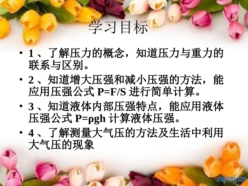 压力与压强复习课_第2页