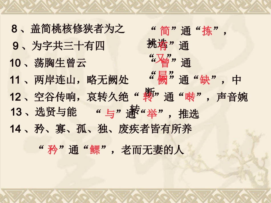 初二文言文专项复习_第3页