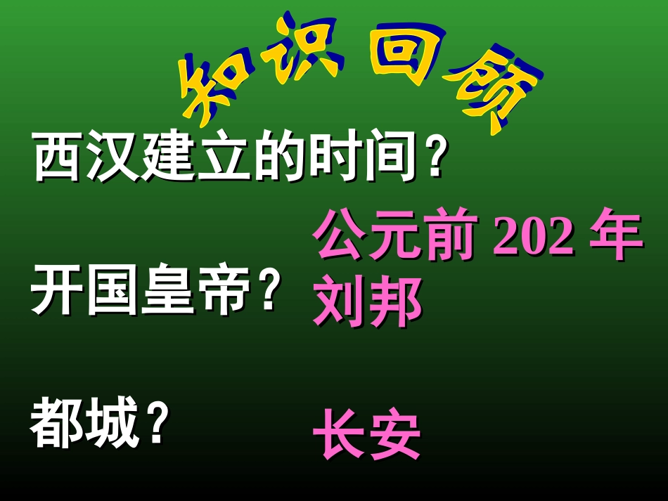 大一统的汉朝_第1页