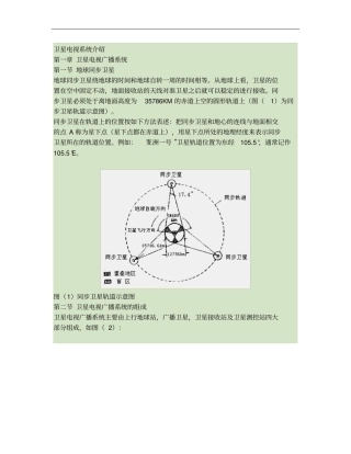 卫星电视天线基础知识入门概要