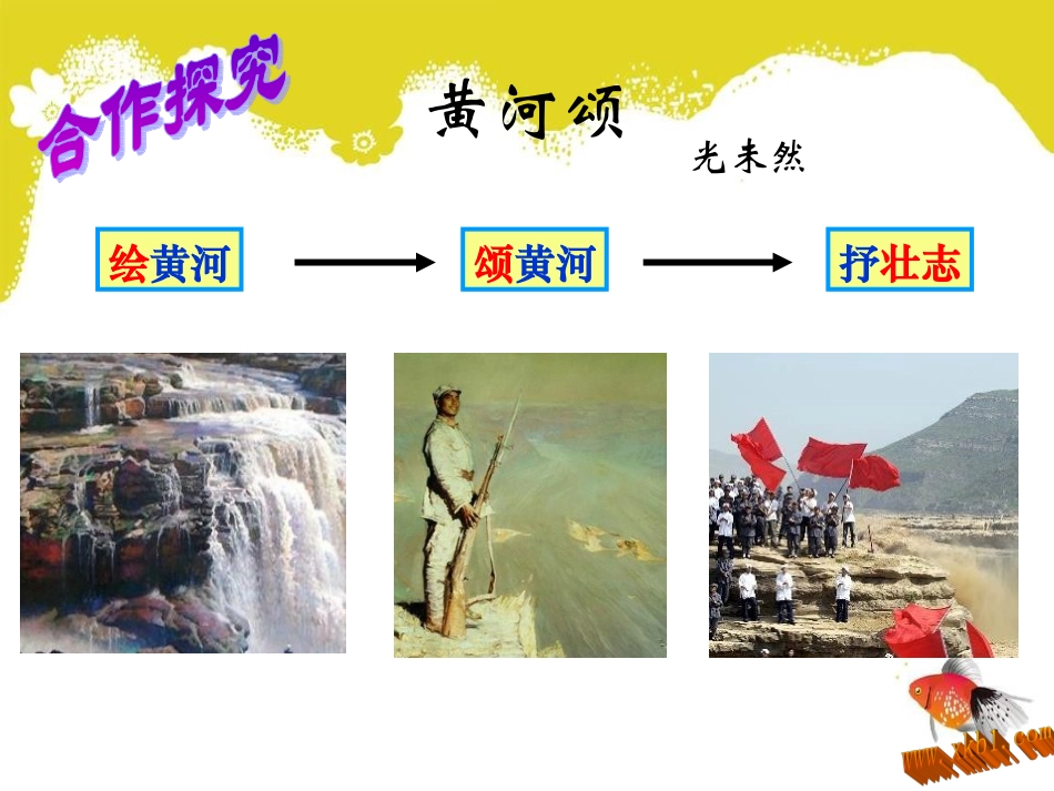 人教版七下第二单元《黄河颂》PPT_第3页