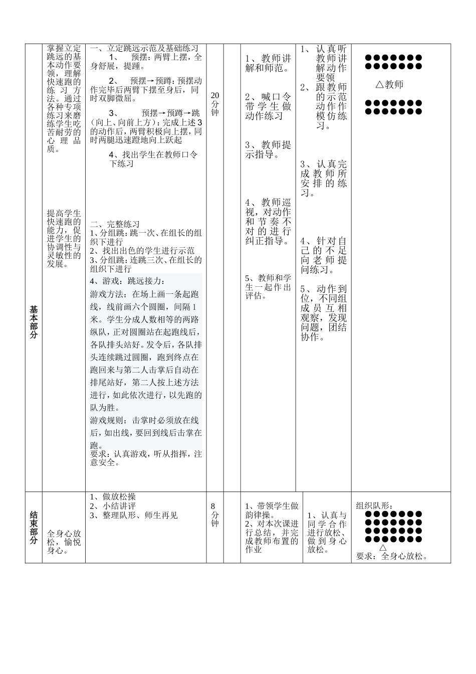 立定跳远优质课教案_第2页