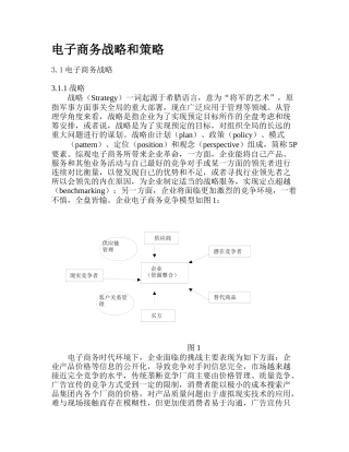 电子商务战略和策略分析