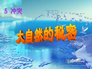 六年级下册《大自然的秘密》课件