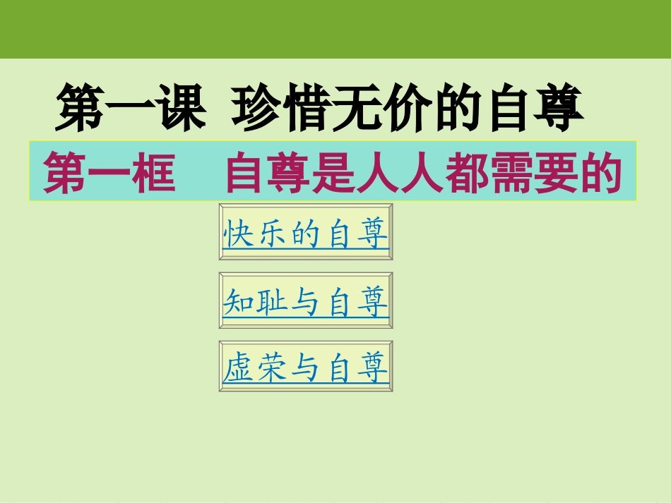 自尊是人人需要的_第3页