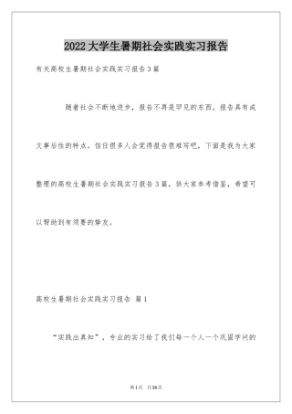 2024大学生暑期社会实践实习报告_8