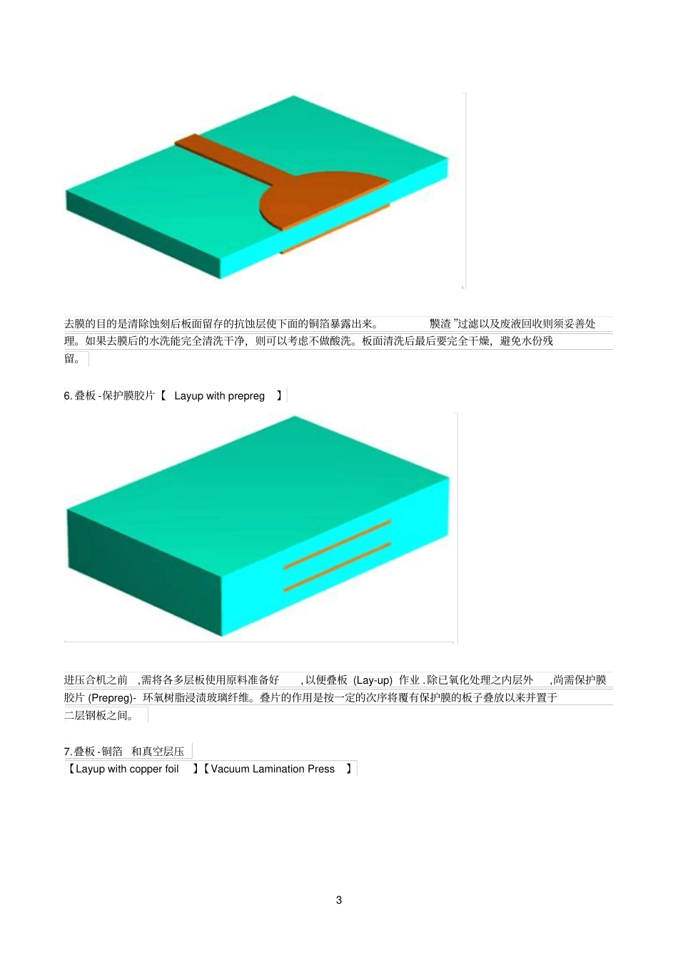 印刷电路板的制作过程_第3页