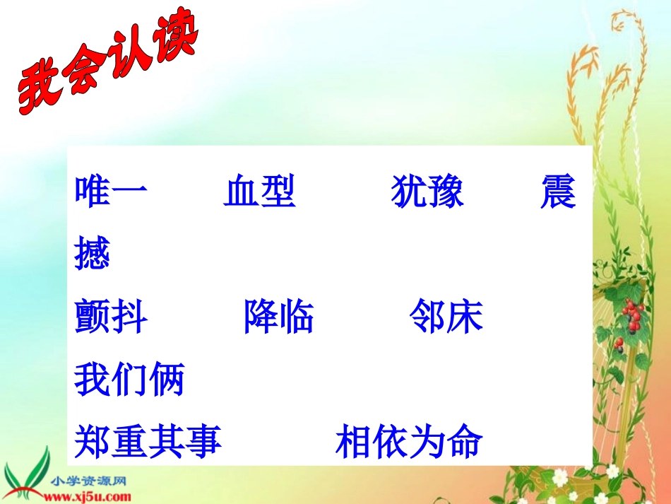 北师大版三年级语文下册《平分生命》PPT课件_第2页