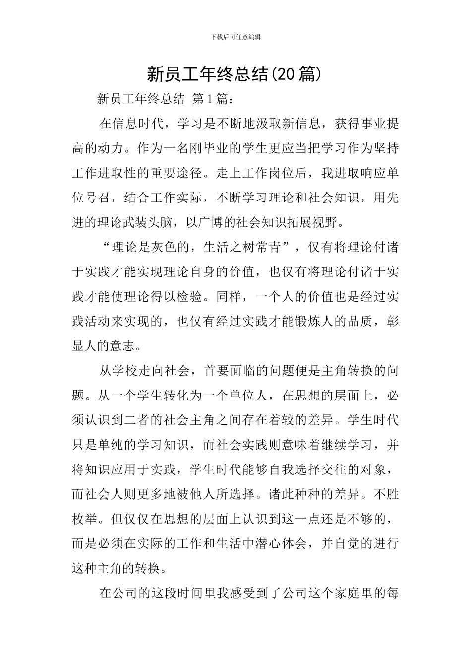 新员工年终总结_第1页