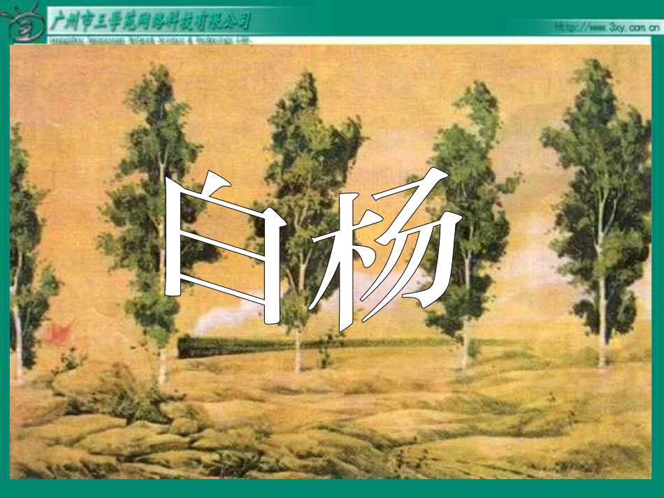《白杨》PPT课件_第2页