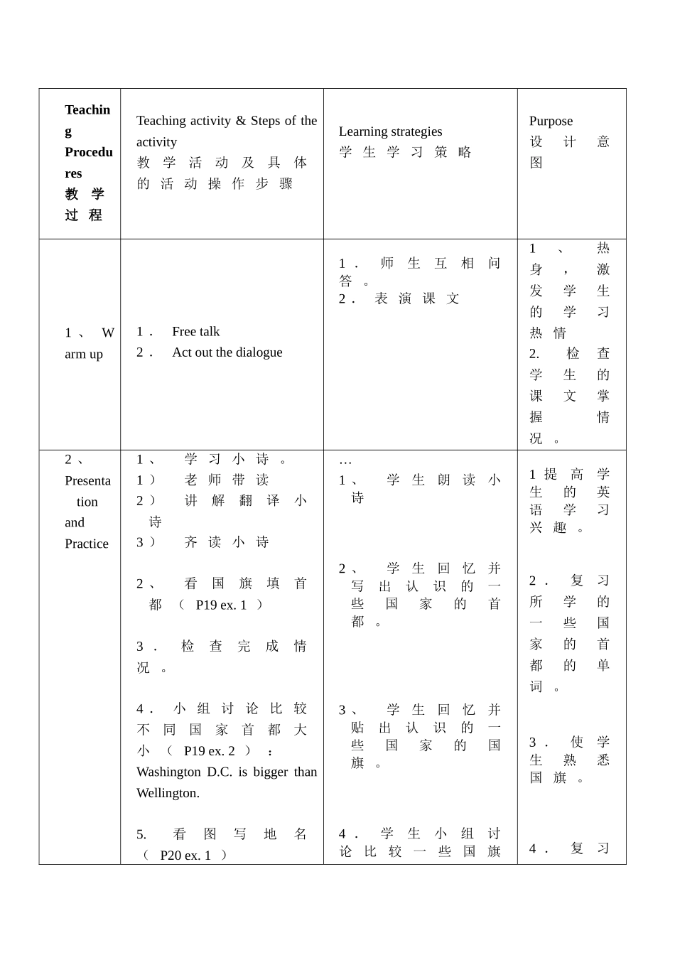 六年级上册Module2period3教案_第2页