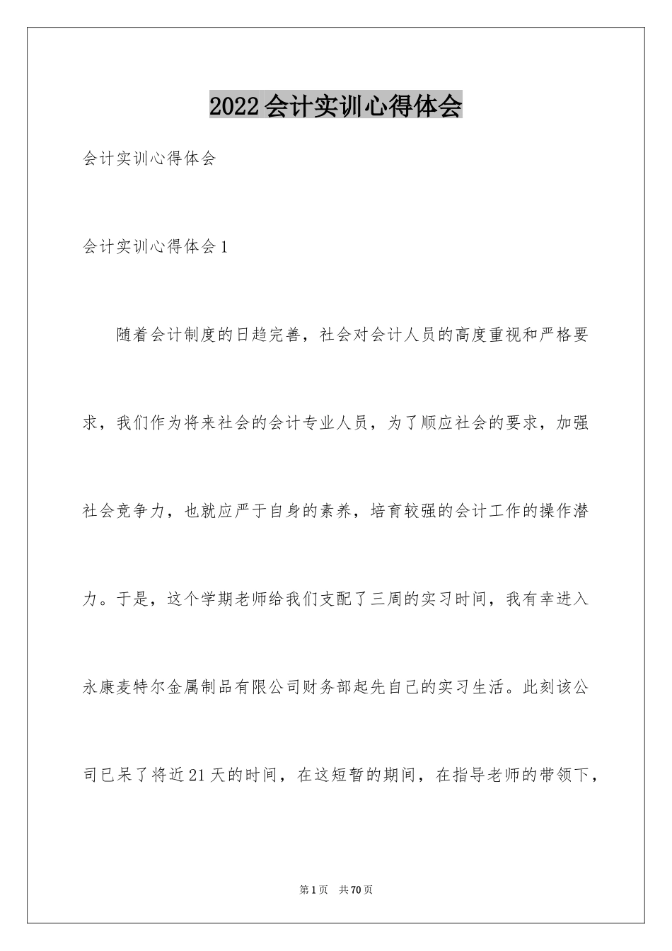 2024会计实训心得体会_19_第1页