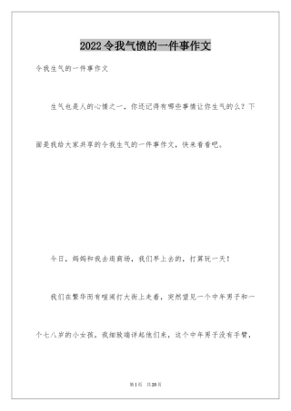 2024令我气愤的一件事作文_3
