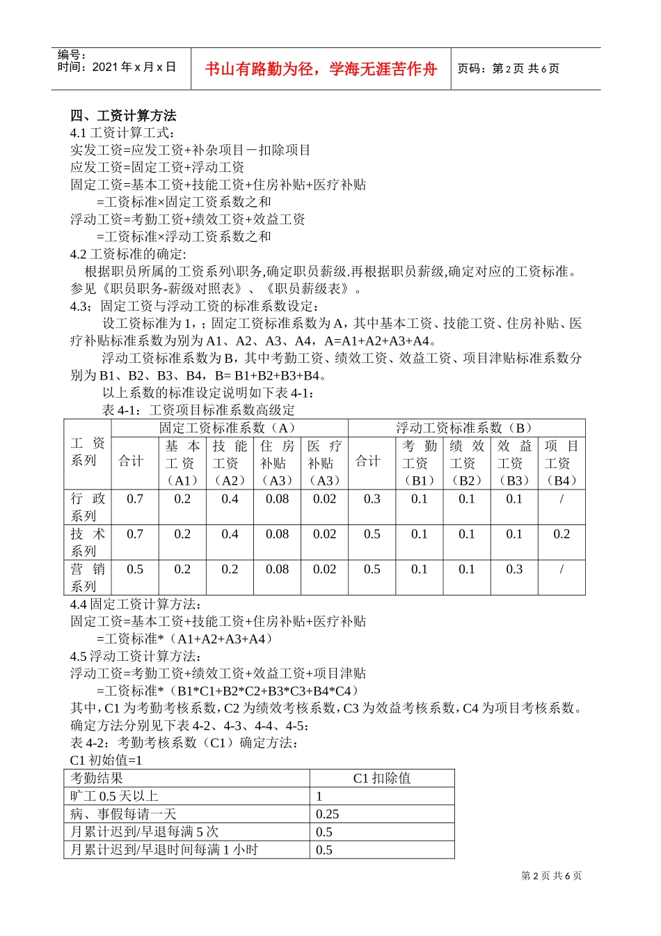 TCL工资制度_第2页